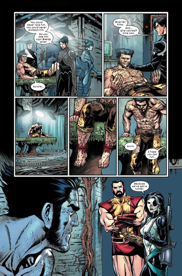 Interior preview page from WOLVERINE #44 LEINIL YU COVER