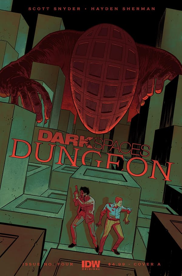 Cover image for DARK SPACES: DUNGEON #4 HAYDEN SHERMAN COVER