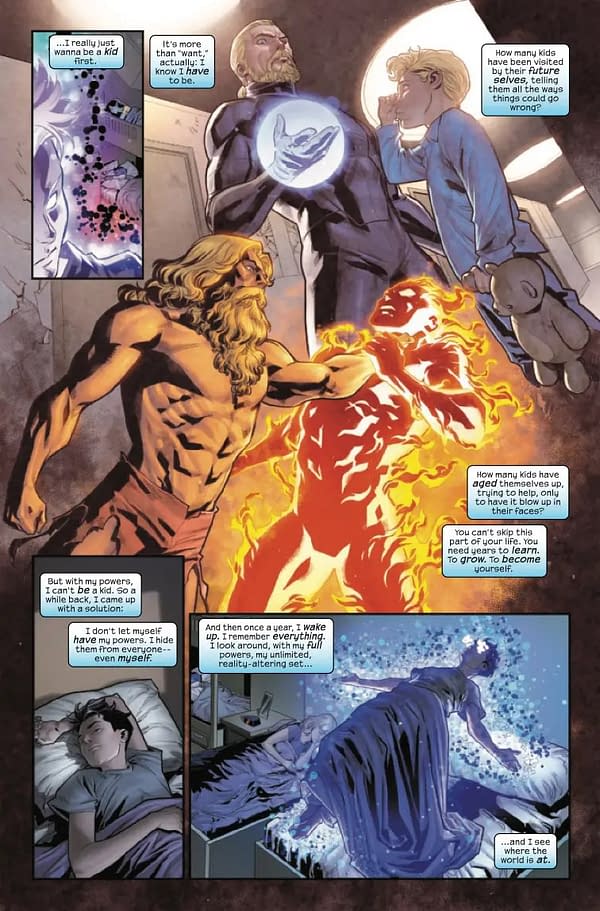 Interior preview page from FANTASTIC FOUR #18 ALEX ROSS COVER