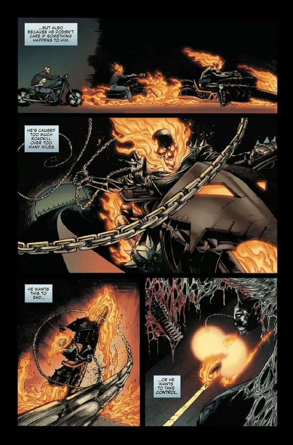 Interior preview page from GHOST RIDER: FINAL VENGEANCE #1 JUAN FERREYRA COVER