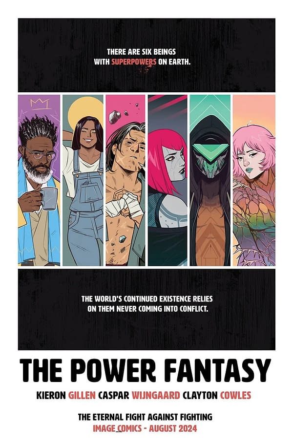 KIeron Gillen And Caspar Wijngaard Have a Power Fantasy They Would Like To Share