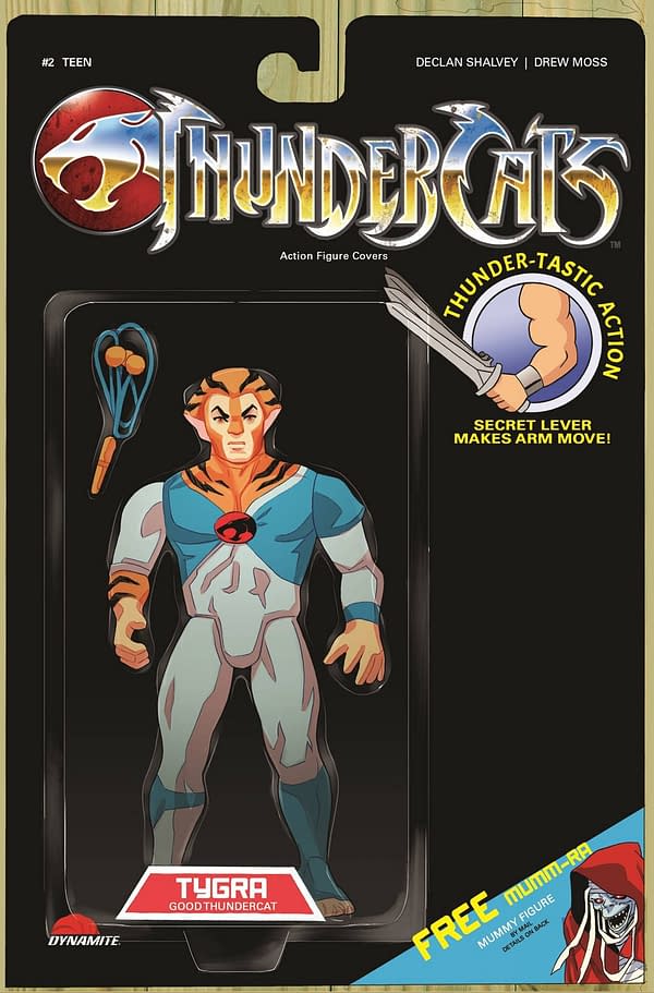 Cover image for THUNDERCATS #2 CVR F ACTION FIGURE