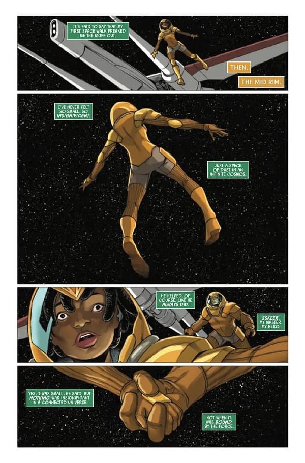 Interior preview page from STAR WARS: THE HIGH REPUBLIC #4 PHIL NOTO COVER