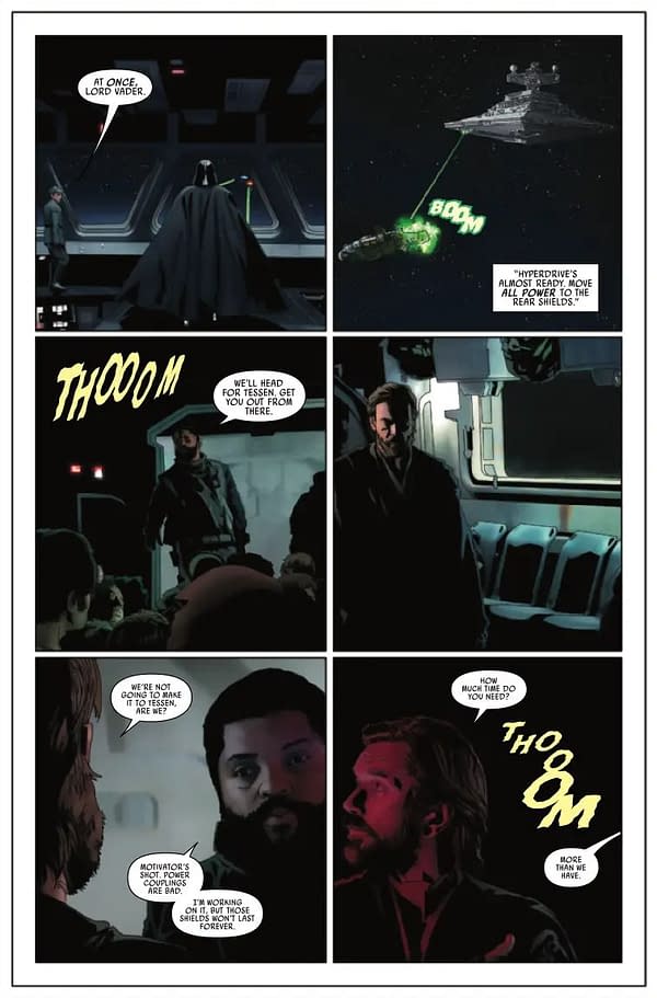Interior preview page from STAR WARS: OBI-WAN KENOBI #6 PHIL NOTO COVER