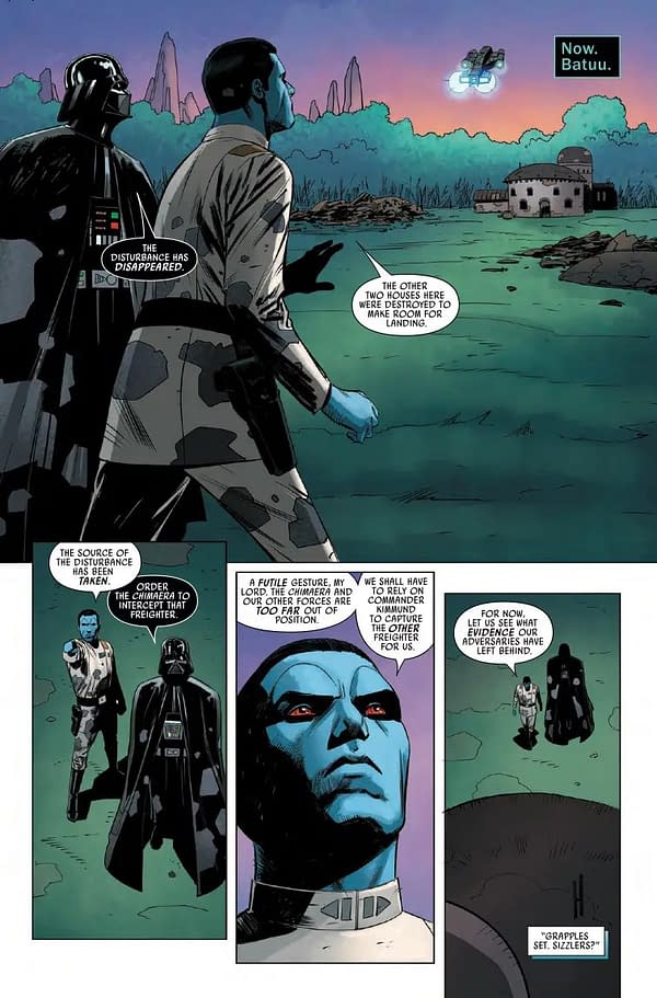 Interior preview page from STAR WARS: THRAWN ALLIANCES #3 ROD REIS COVER