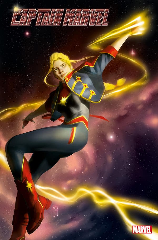 Cover image for CAPTAIN MARVEL #7 MIGUEL MERCADO VARIANT