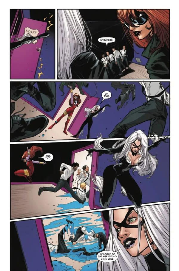 Interior preview page from JACKPOT AND BLACK CAT #2 ADAM HUGHES COVER