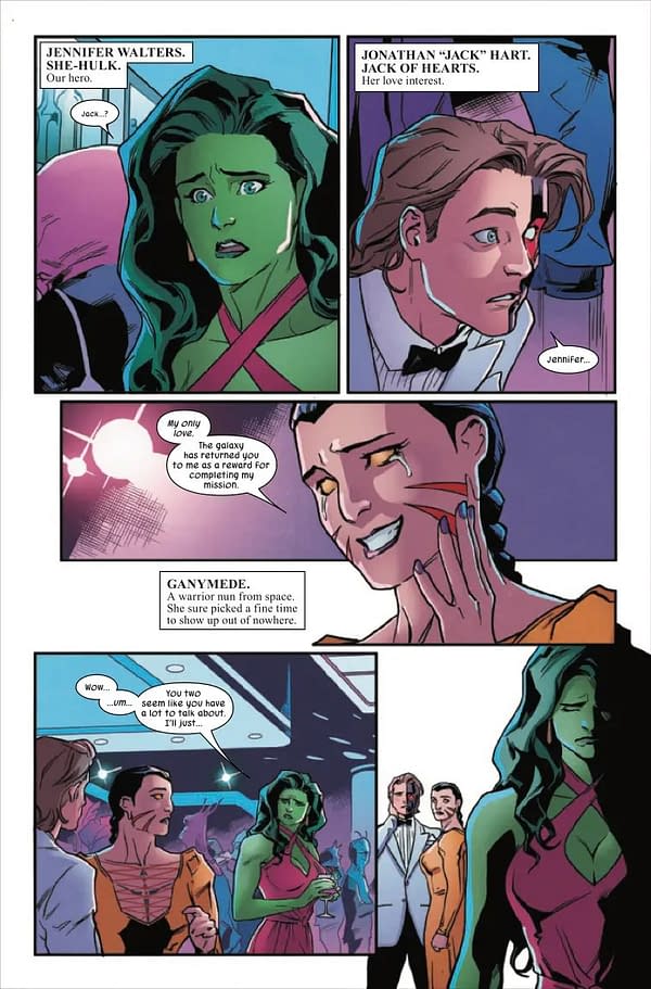 Interior preview page from SENSATIONAL SHE-HULK #7 JEN BARTEL COVER