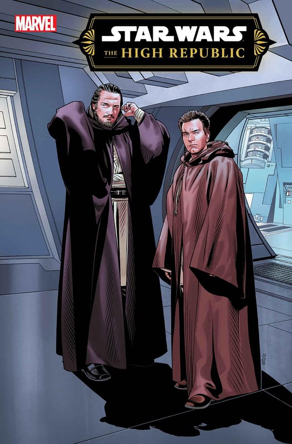 Cover image for STAR WARS: THE HIGH REPUBLIC #7 [PHASE III] CHRIS SPROUSE THE PHANTOM MENACE 25T H ANNIVERSARY VARIANT