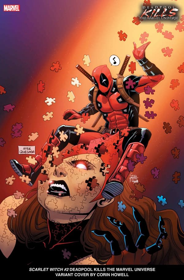 Marvel's 20 Deadpool Kills The Marvel Universe Variant Covers In July