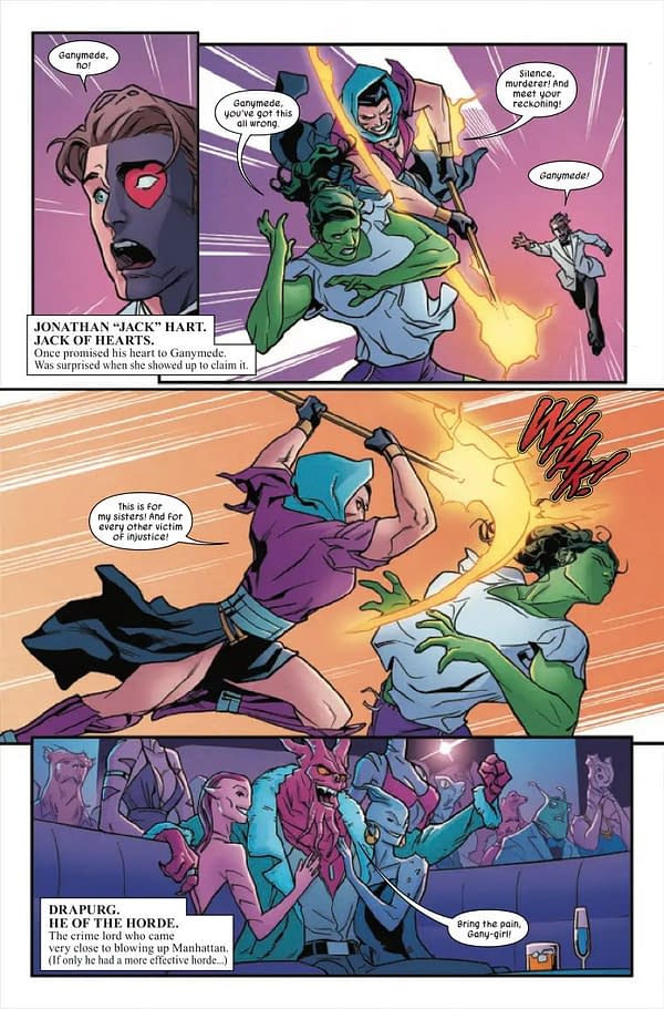 Interior preview page from SENSATIONAL SHE-HULK #8 ANDRES GENOLET COVER