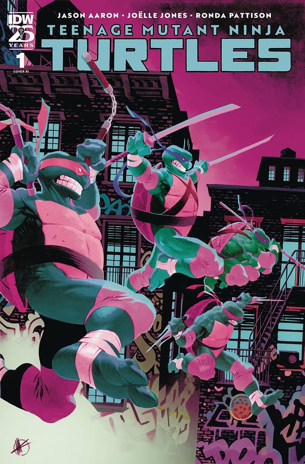 Sean Gordon Murphy's 1:500 Cover For Teenage Mutant Ninja Turtles #1