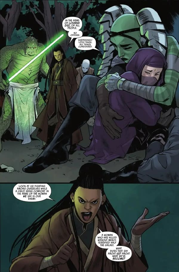 Interior preview page from STAR WARS: THE HIGH REPUBLIC #7 PHIL NOTO COVER