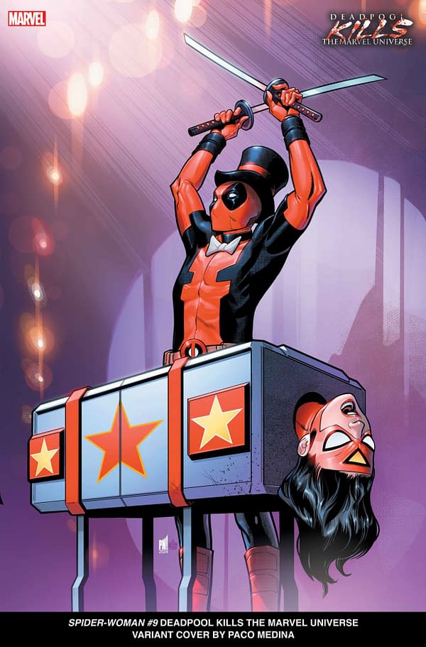Marvel's 20 Deadpool Kills The Marvel Universe Variant Covers In July