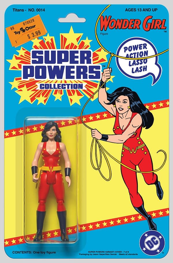 DC Comics Launches More Kenner Super Powers Variant Covers