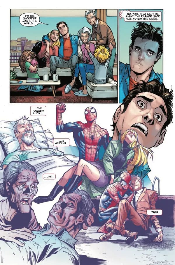 Interior preview page from SPECTACULAR SPIDER-MEN #4 HUMBERTO RAMOS COVER