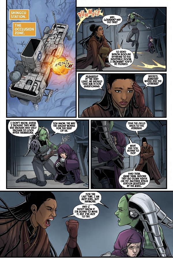 Interior preview page from STAR WARS: HIGH REPUBLIC #9 PHIL NOTO COVER