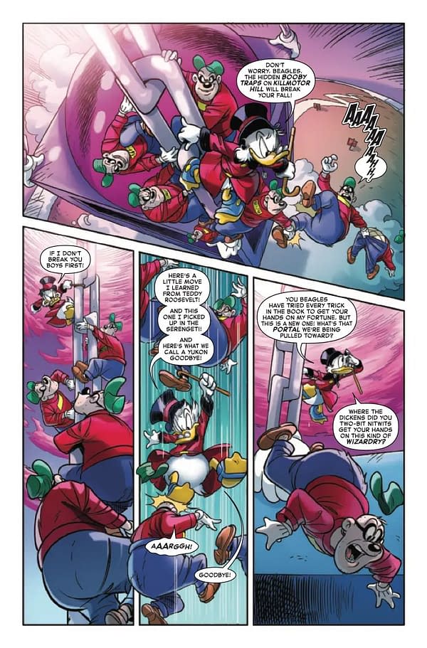 Interior preview page from UNCLE SCROOGE AND THE INFINITY DIME #1 ALEX ROSS COVER