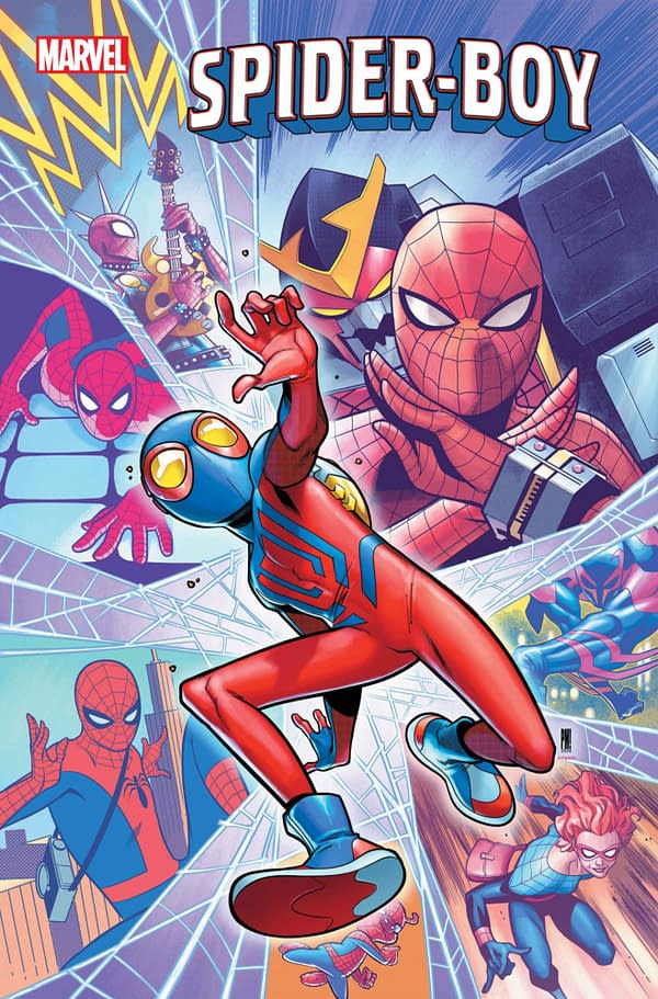 Cover image for SPIDER-BOY #9 PACO MEDINA COVER