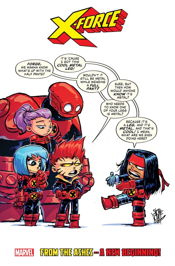 Cover image for X-FORCE #1 SKOTTIE YOUNG VARIANT