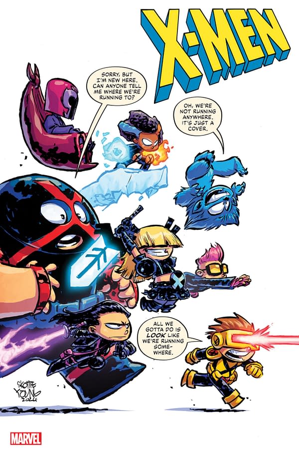 Cover image for X-MEN #1 SKOTTIE YOUNG VARIANT