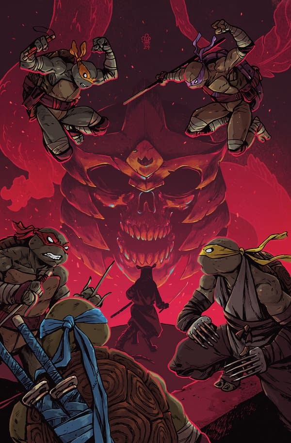 Cover image for Teenage Mutant Ninja Turtles: 40th Anniversary Comics Celebration Variant RI (25) (Dialynas Full Art)