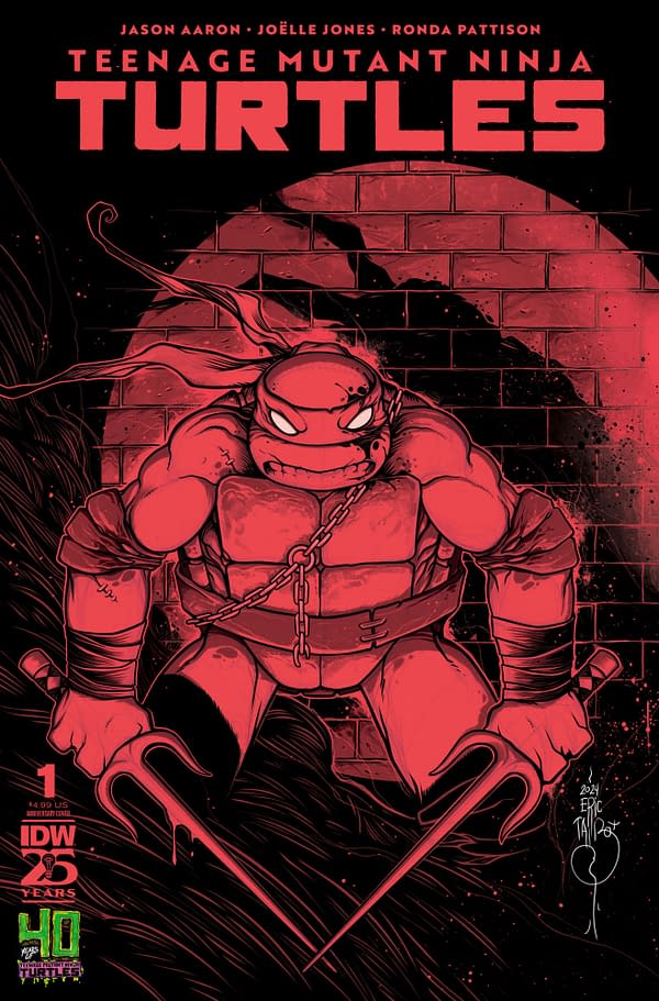 Cover image for Teenage Mutant Ninja Turtles (2024) #1 Variant 40th Anniversary (Talbot)