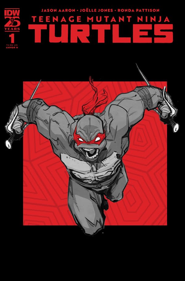 Cover image for Teenage Mutant Ninja Turtles (2024) #1 Variant H (Jones)