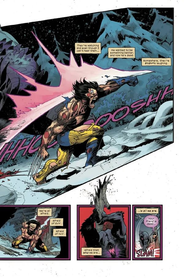 Interior preview page from DEADPOOL AND WOLVERINE: WWIII #3 ADAM KUBERT COVER