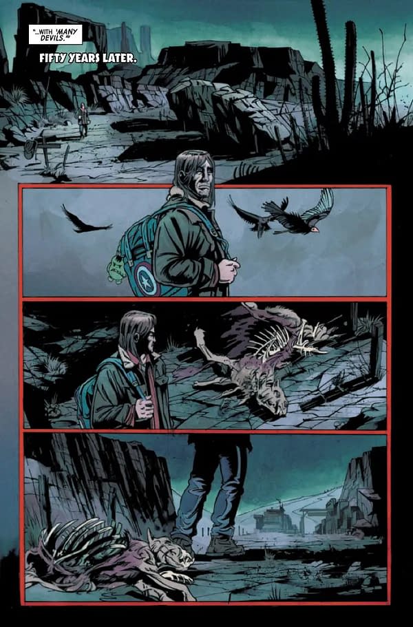 Interior preview page from INCREDIBLE HULK: BLOOD HUNT #1 JOSHUA CASSARA COVER