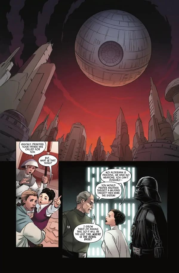 Interior preview page from STAR WARS #48 STEPHEN SEGOVIA COVER