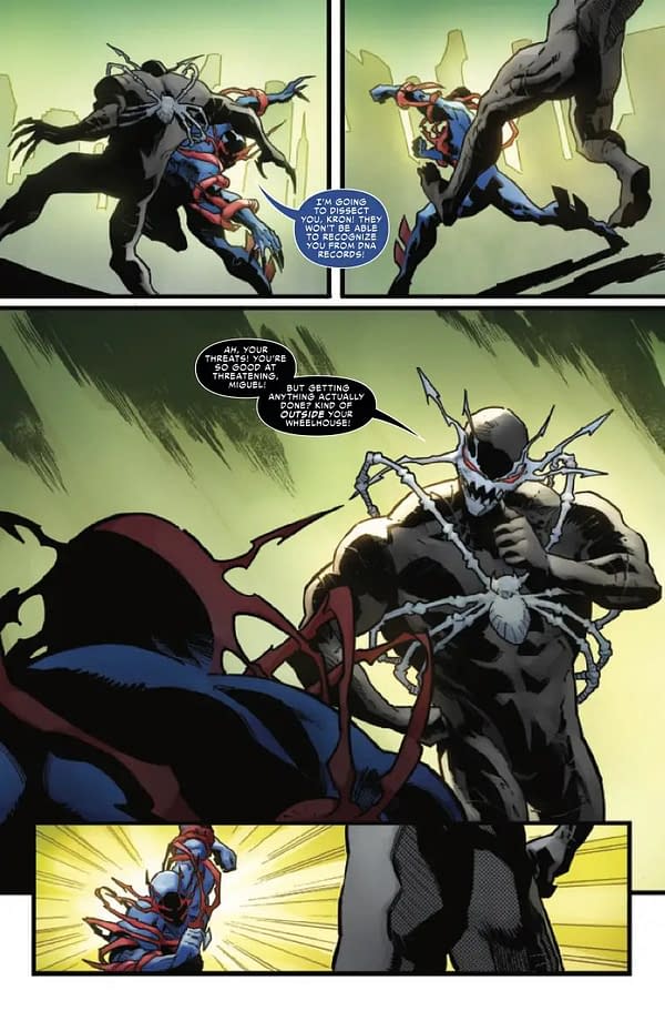 Interior preview page from SYMBIOTE SPIDER-MAN 2099 #5 LEINIL YU COVER