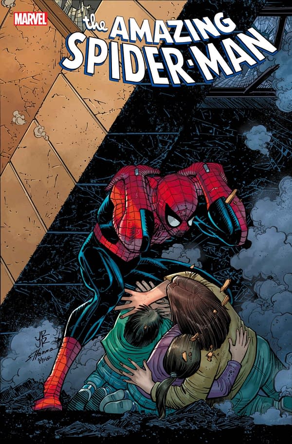 Cover image for AMAZING SPIDER-MAN #55 JOHN ROMITA JR. COVER