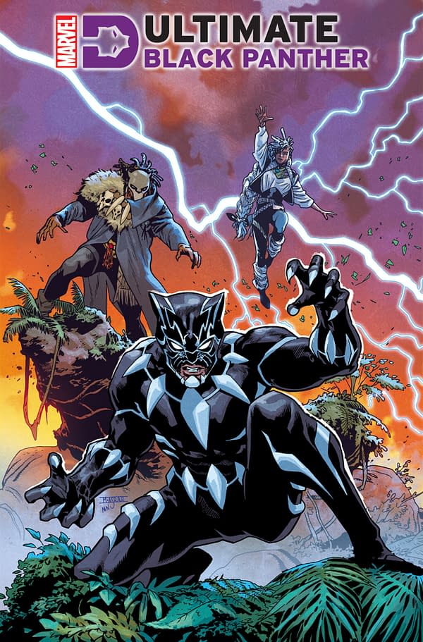 Cover image for ULTIMATE BLACK PANTHER #7 MAHMUD ASRAR VARIANT