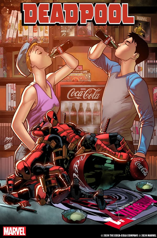 Cover image for DEADPOOL #5 JAN BAZALDUA MARVEL & COCA-COLA VARIANT