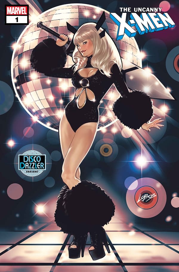 Cover image for UNCANNY X-MEN #1 PABLO VILLALOBOS DISCO DAZZLER VARIANT