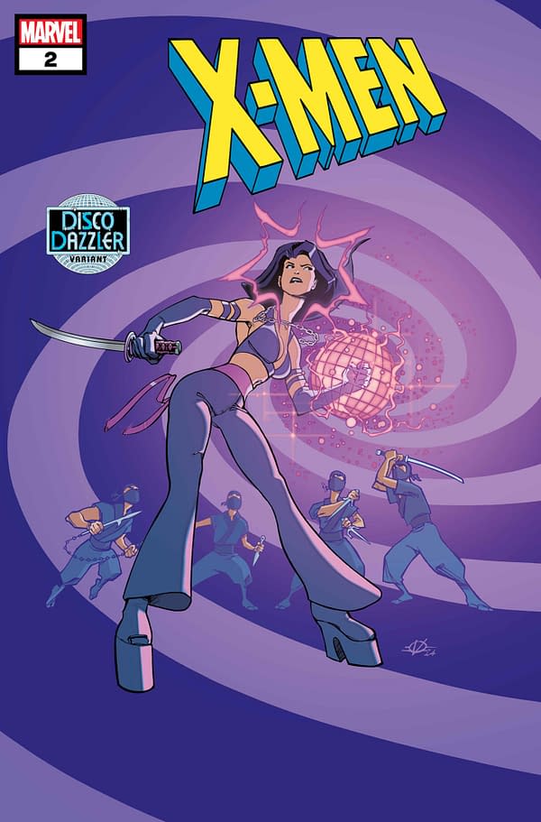 Cover image for X-MEN #2 OLIVIER VATINE DISCO DAZZLER VARIANT [DPWX]