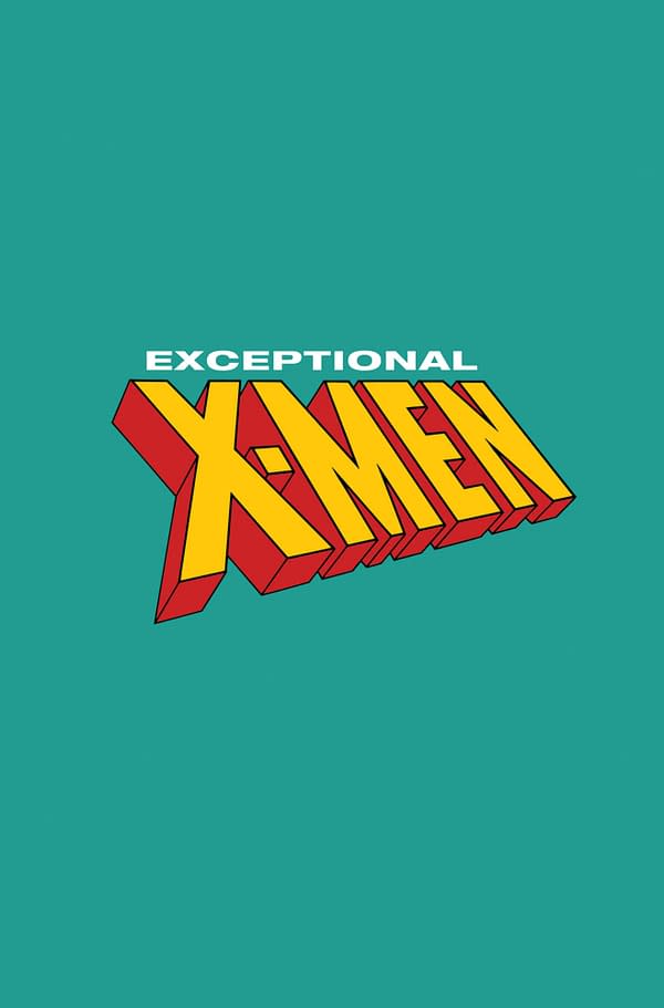 Cover image for EXCEPTIONAL X-MEN #1 LOGO VARIANT