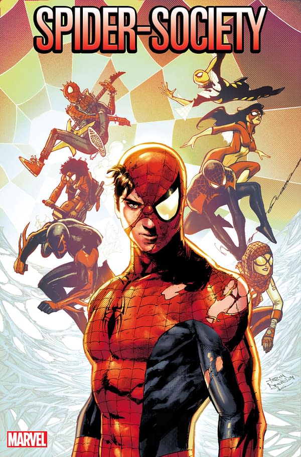 Cover image for SPIDER-SOCIETY #1 TONY DANIEL VARIANT