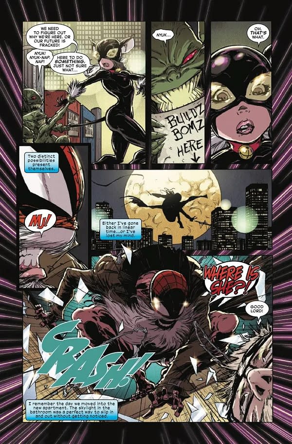 Interior preview page from SPIDER-MAN: REIGN 2 #2 KAARE ANDREWS COVER