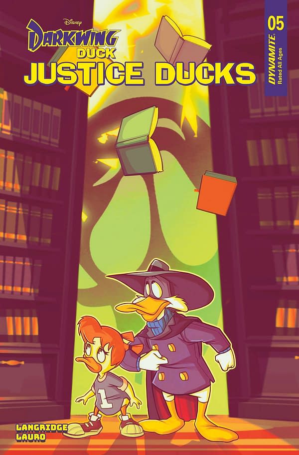 Cover art for JUSTICE DUCKS #5 CVR C TOMASELLI