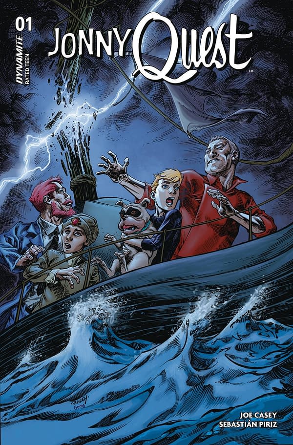 Cover image for JONNY QUEST #1 CVR C RANEY