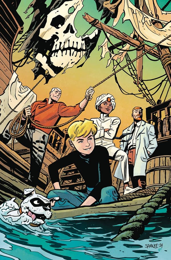 Cover image for JONNY QUEST #1 CVR K SAMNEE FCBD CVR FOIL VIRGIN