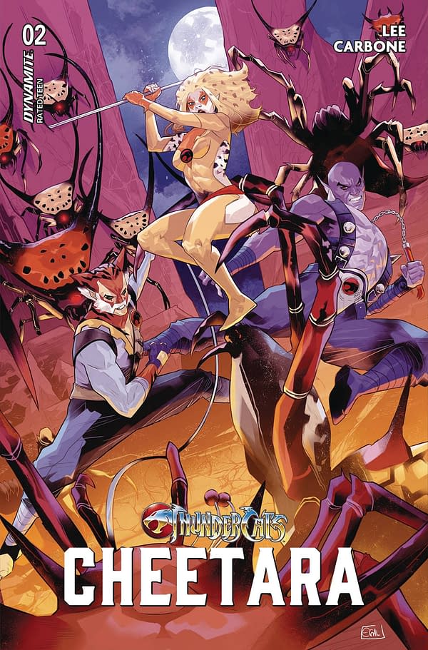 Cover image for THUNDERCATS CHEETARA #2 CVR E GALMON