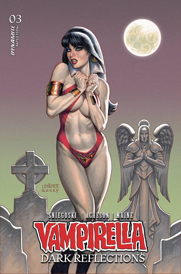 Cover image for VAMPIRELLA DARK REFLECTIONS #3 CVR B LINSNER