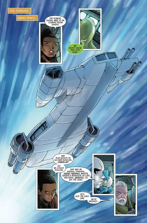 Interior preview page from STAR WARS: THE HIGH REPUBLIC #10 PHIL NOTO COVER