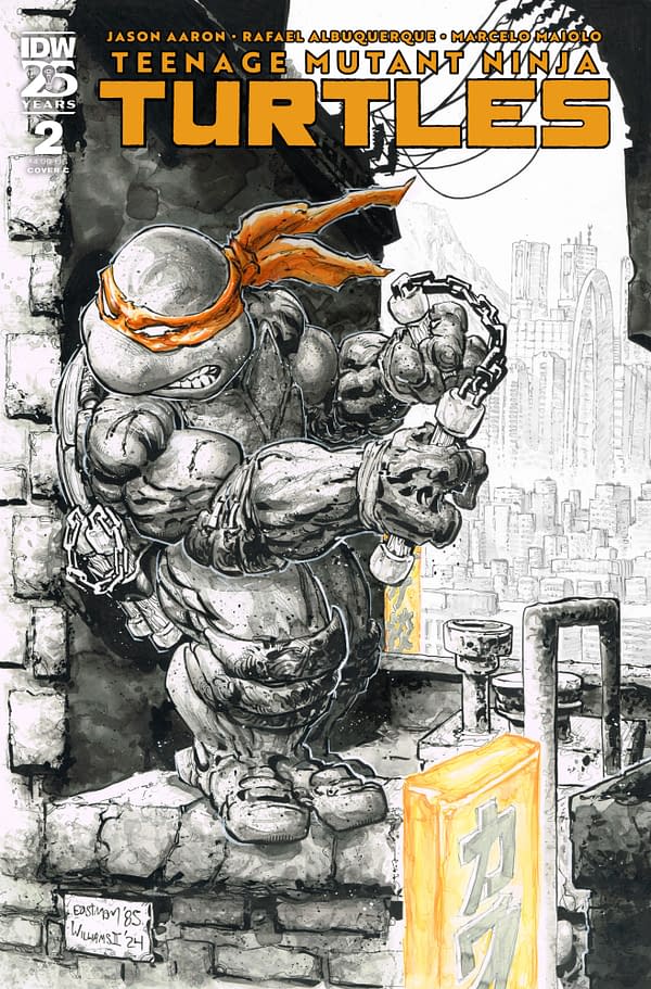 Cover image for Teenage Mutant Ninja Turtles (2024) #2 Variant C (Eastman)