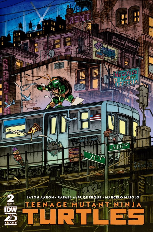 Cover image for Teenage Mutant Ninja Turtles (2024) #2 Variant RI (25) (Earls)