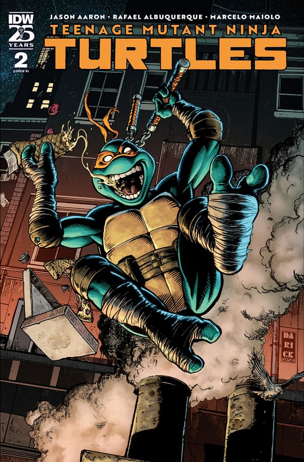 Cover image for Teenage Mutant Ninja Turtles (2024) #2 Variant RI (50) (Robertson)