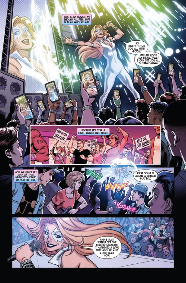 Interior preview page from DAZZLER #1 TERRY DODSON COVER